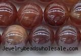 CAA3503 15.5 inches 10mm round AB-color fire agate beads wholesale