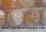 CAA3644 15.5 inches 8mm round sakura agate beads wholesale