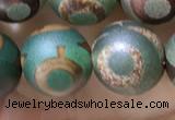 CAA3908 15 inches 10mm round tibetan agate beads wholesale