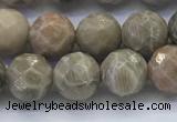 CAA3962 15.5 inches 8mm faceted round chrysanthemum agate beads