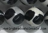 CAA3988 15 inches 12mm round tibetan agate beads wholesale