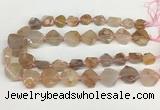 CAA4043 15.5 inches 18*25mm - 22*25mm nuggets sakura agate beads