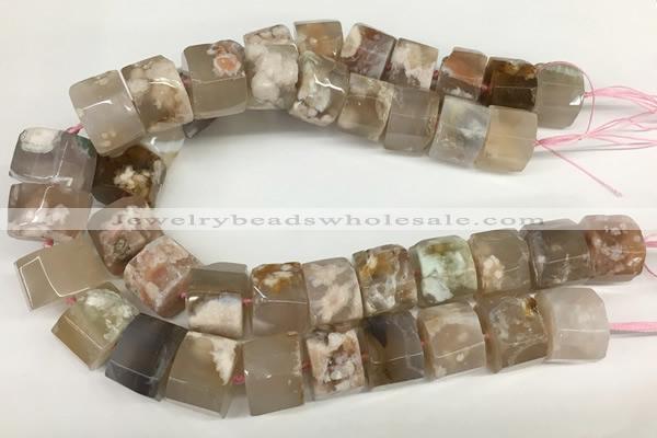 CAA4051 15.5 inches 16*18mm - 22*25mm nuggets sakura agate beads