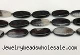 CAA4349 15.5 inches 20*40mm oval agate druzy geode beads