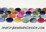 CAA4414 15.5 inches 15*20mm oval agate druzy geode beads