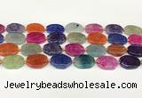 CAA4495 15.5 inches 15*20mm octagonal dragon veins agate beads