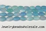 CAA4665 15.5 inches 13*18mm oval banded agate beads wholesale