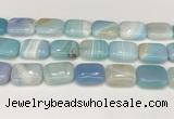 CAA4825 15.5 inches 18*25mm rectangle banded agate beads wholesale