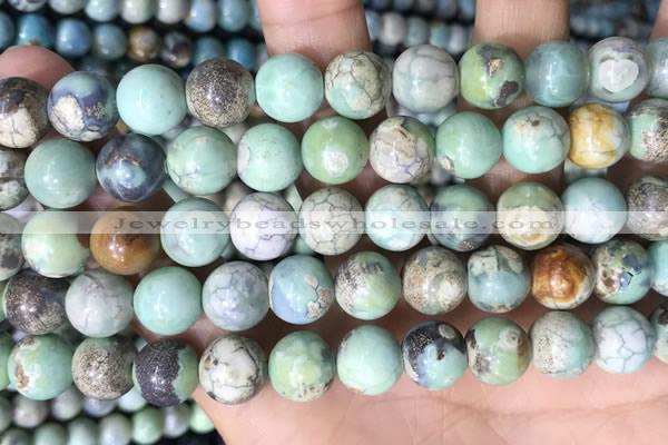 CAA4971 15.5 inches 10mm round agate gemstone beads wholesale