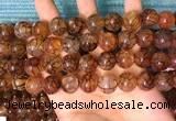 CAA5058 15.5 inches 12mm round dragon veins agate beads wholesale