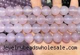 CAA5085 15.5 inches 14mm round purple agate beads wholesale