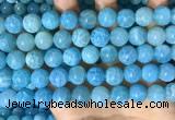 CAA5145 15.5 inches 12mm round dragon veins agate beads wholesale