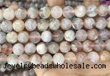 CAA5250 15.5 inches 10mm round sakura agate beads wholesale