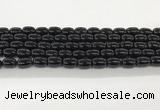 CAA5356 15.5 inches 10*14mm drum agate gemstone beads