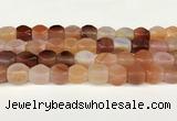 CAA5372 15.5 inches 10*12mm - 11*16mm faceted nuggets agate beads