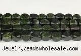 CAA5377 15.5 inches 10*12mm - 11*16mm faceted nuggets agate beads