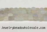 CAA5380 15.5 inches 10*12mm - 11*16mm faceted nuggets agate beads