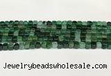 CAA5386 15.5 inches 6*7mm - 8*8mm nuggets agate gemstone beads