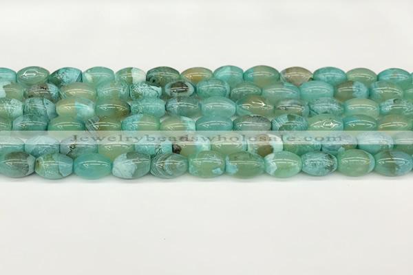 CAA5395 15.5 inches 8*12mm rice agate gemstone beads