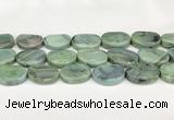 CAA5399 15.5 inches 18*25mm nuggets agate gemstone beads