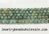 CAA5416 15.5 inches 10mm round agate gemstone beads