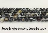 CAA5425 15.5 inches 10mm round agate gemstone beads