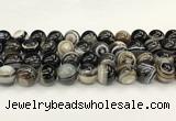 CAA5427 15.5 inches 14mm round agate gemstone beads