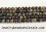 CAA5433 15.5 inches 12mm round agate gemstone beads