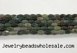 CAA5445 15.5 inches 8*12mm rice agate gemstone beads