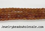 CAA5450 15.5 inches 8*12mm rice agate gemstone beads