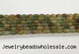 CAA5451 15.5 inches 8*12mm rice agate gemstone beads