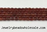 CAA5459 15.5 inches 8*12mm faceted rice agate beads