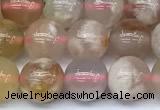 CAA5815 15 inches 6mm round sakura agate beads