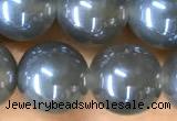 CAA5830 15 inches 10mm round AB-color agate beads