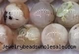 CAA5912 15 inches 10mm round sakura agate gemstone beads