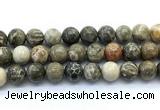 CAA6105 15.5 inches 14mm round chrysanthemum agate gemstone beads