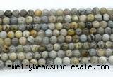 CAA6121 15.5 inches 6mm round bamboo leaf agate gemstone beads