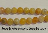 CAA87 15.5 inches 6mm round botswana agate gemstone beads