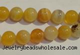 CAA90 15.5 inches 12mm round botswana agate gemstone beads