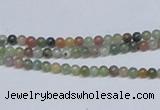 CAB429 15.5 inches 3mm round indian agate gemstone beads wholesale