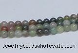 CAB430 15.5 inches 4mm round indian agate gemstone beads wholesale