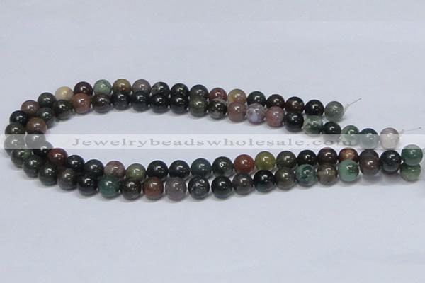 CAB433 15.5 inches 10mm round indian agate gemstone beads wholesale