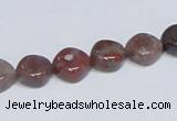 CAB450 15.5 inches 10mm rhombic indian agate gemstone beads