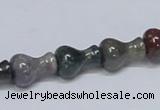 CAB466 15.5 inches 10*14mm vase-shaped indian agate gemstone beads