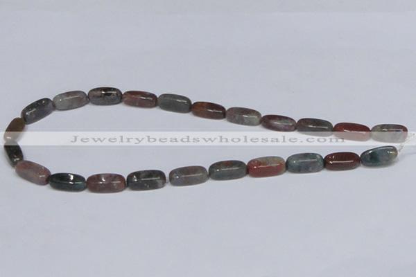 CAB473 15.5 inches 6*8*18mm cuboid indian agate gemstone beads