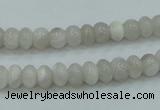 CAB900 15.5 inches 4*6mm rondelle natural crazy agate beads wholesale