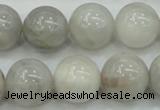 CAB902 15.5 inches 18mm round natural crazy agate beads wholesale