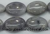 CAB927 15.5 inches 18*25mm oval natural purple agate beads wholesale