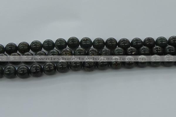 CAE05 15.5 inches 12mm round astrophyllite beads wholesale