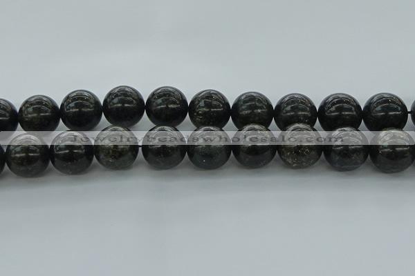 CAE08 15.5 inches 18mm round astrophyllite beads wholesale